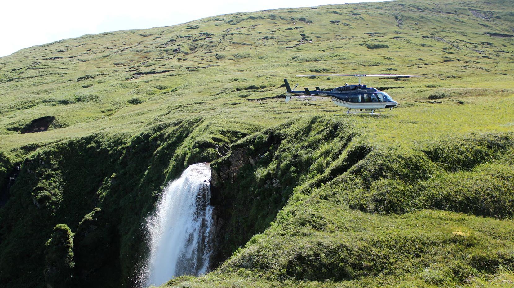 Maritime Helicopters at work in the aleutians